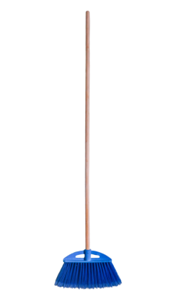 Multipurpose Broom - Flagged-Blue