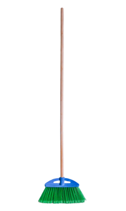 Multipurpose Broom - Flagged-Green