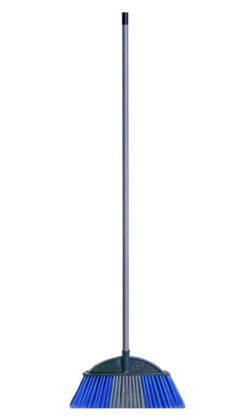 Superior Broom - Flagged - Premium -Blue