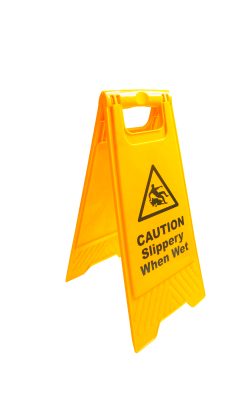Janitorial Wet Floor Sign